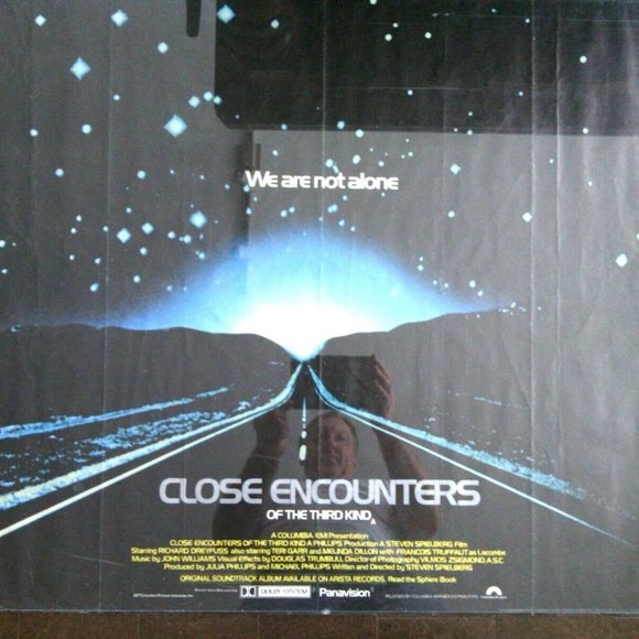 Movie Poster Film Close Encounters of The Third Kind Original Steven Spielberg - Picture 12 of 16